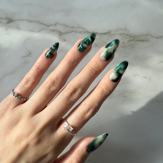 Emerald Mist - Neon Nails