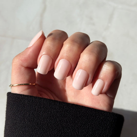 Rose Milk - Neon Nails