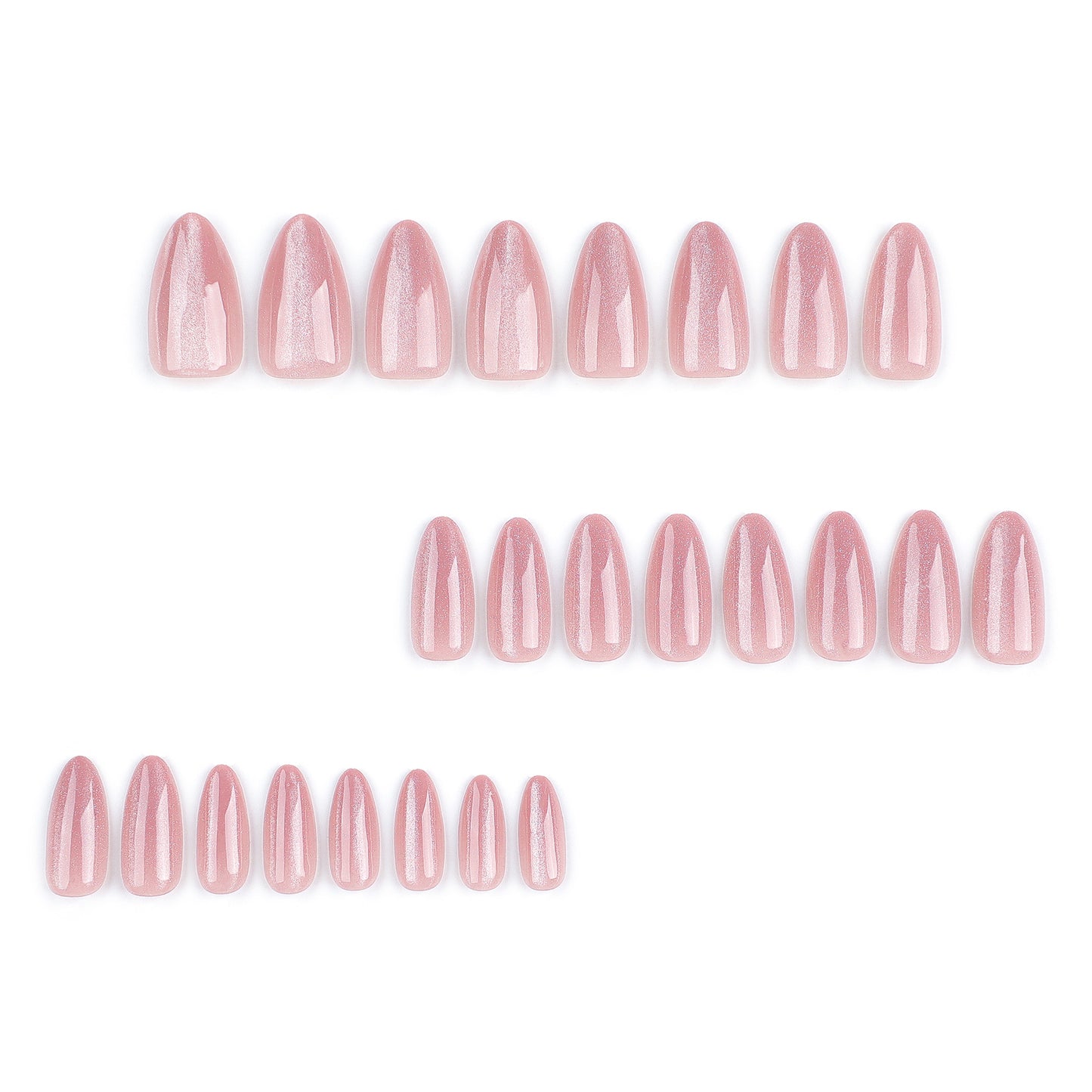 Rosé Glow - Neon Nails