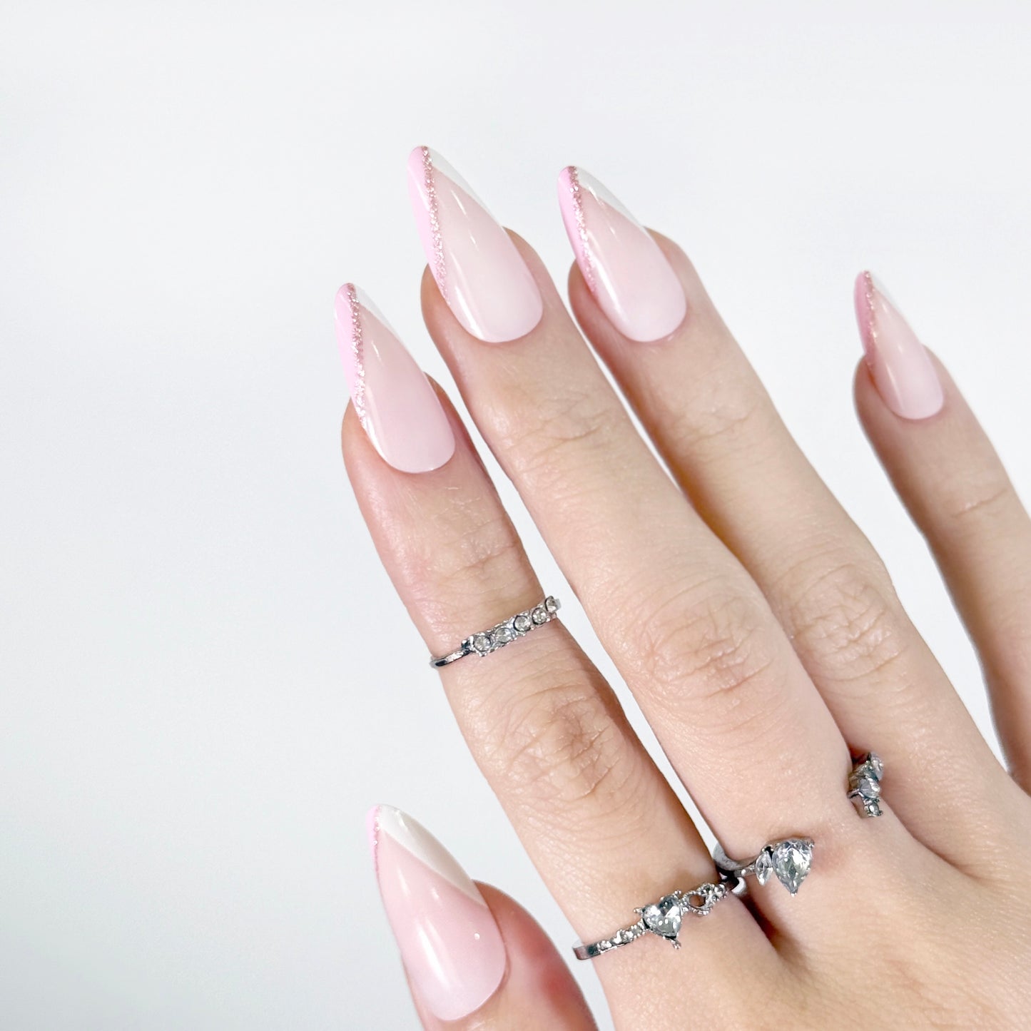 Blush Whispers - Neon Nails