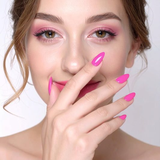 Fuchsia Pop - Neon Nails