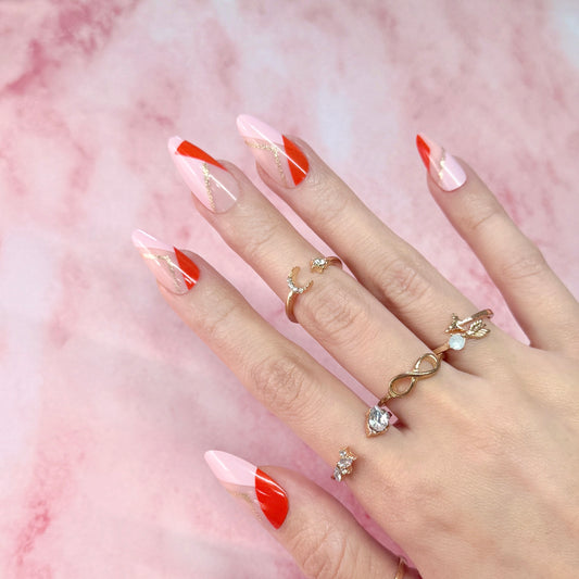 Scarlet Mirage - Neon Nails