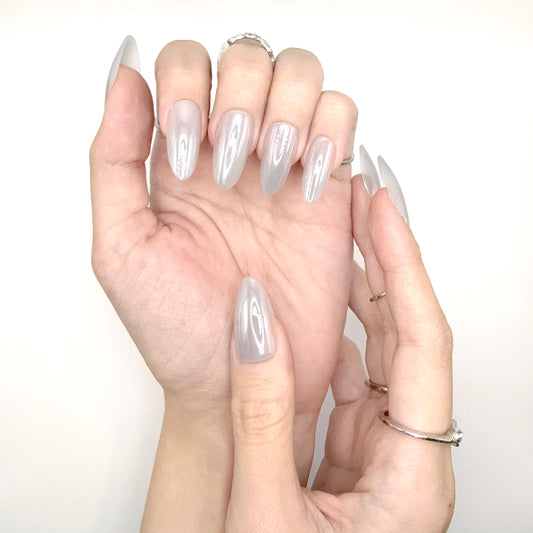 Silver Mirage - Neon Nails
