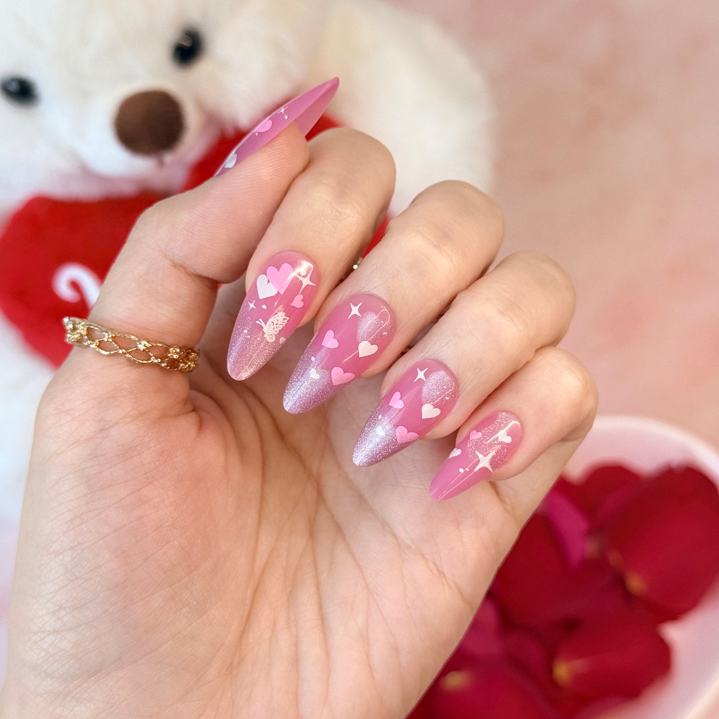 Butterfly Love - Neon Nails