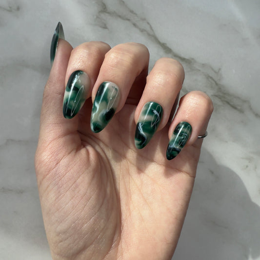 Emerald Mist - Neon Nails