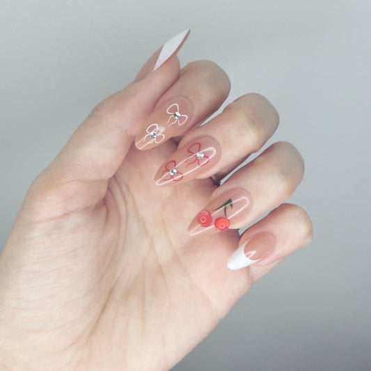 Cherry Darling - Neon Nails