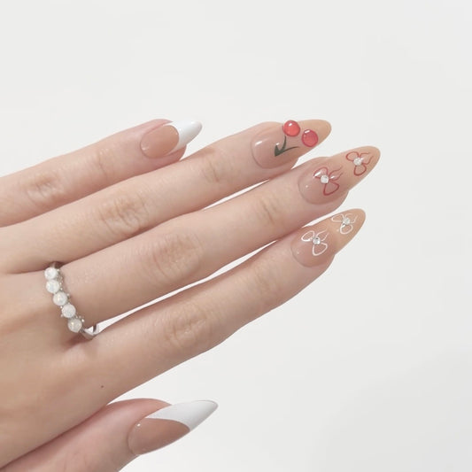 Cherry Darling - Neon Nails