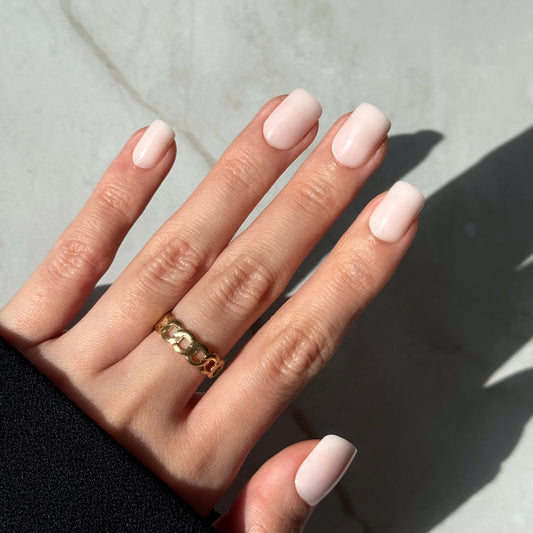 Rose Milk - Neon Nails