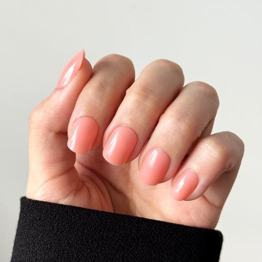 Peach Jelly - Neon Nails