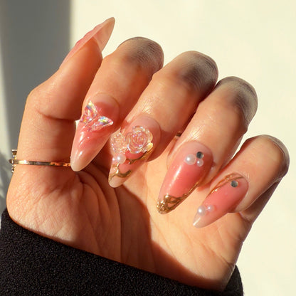 Petal Wings - Neon Nails