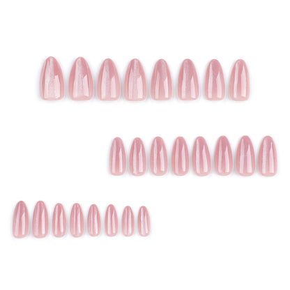 Rosé Glow - Neon Nails