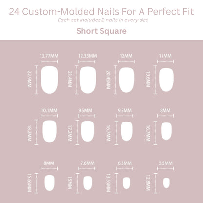 Hot Crush - Neon Nails