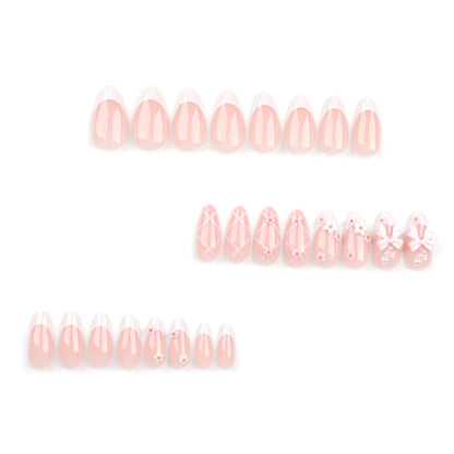 Blush Blossom - Neon Nails