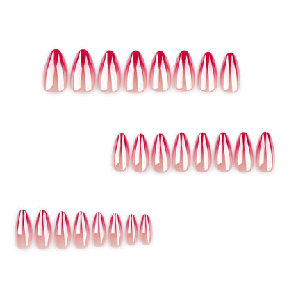 Crimson Kiss - Neon Nails