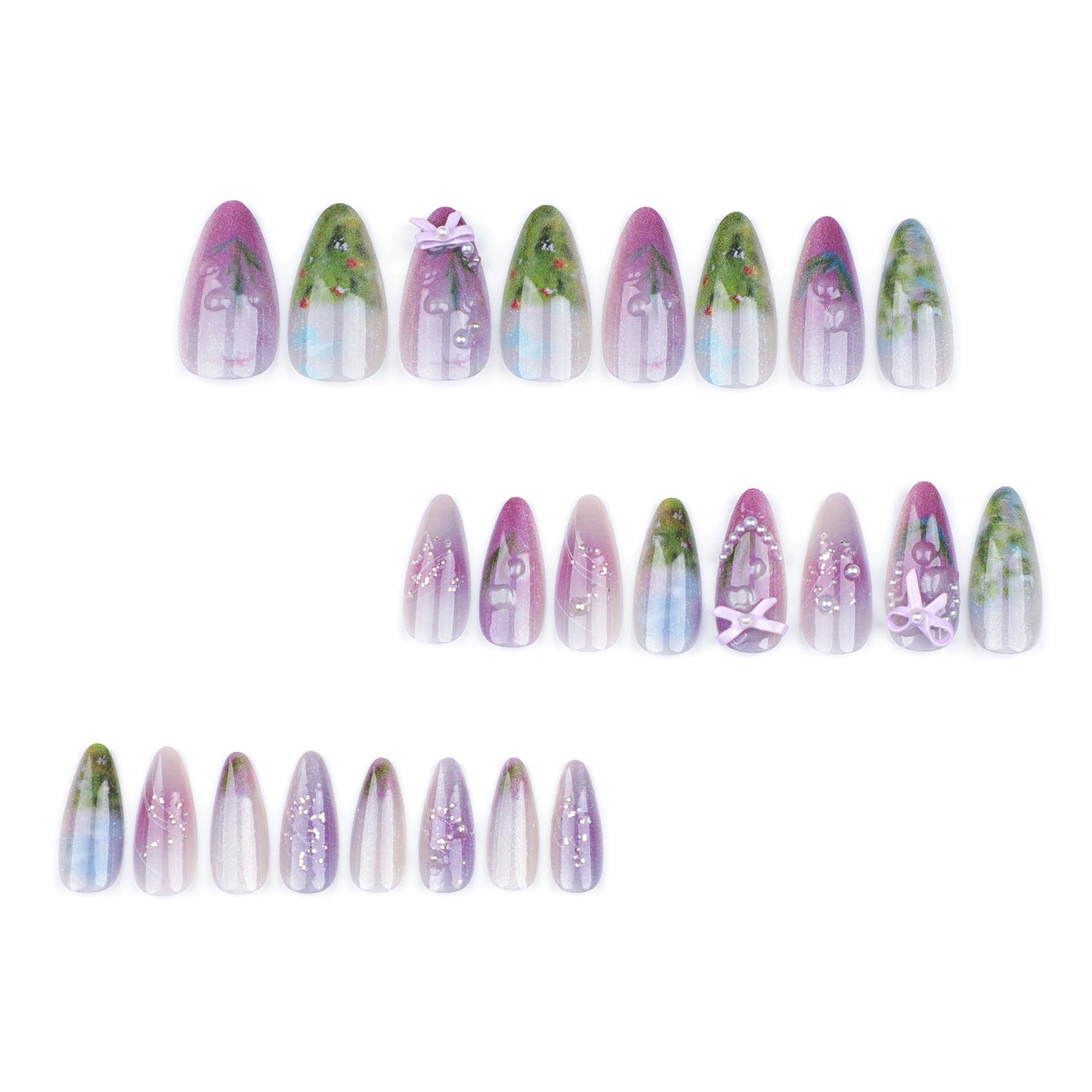 Enchanted Garden - Neon Nails
