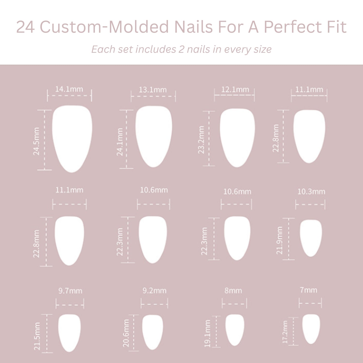 Modern French - Neon Nails