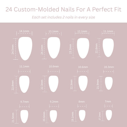Modern French - Neon Nails