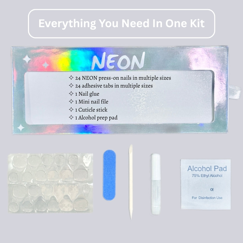 Blush Serenity - Neon Nails