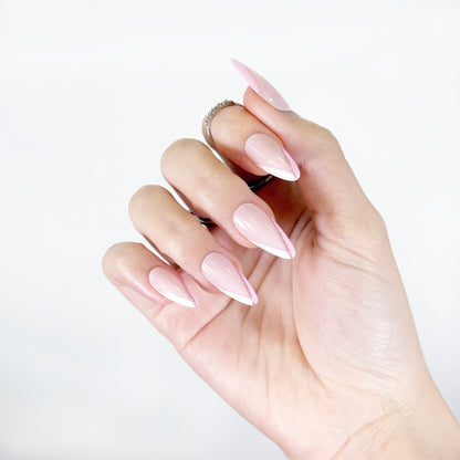 Blush Whispers - Neon Nails