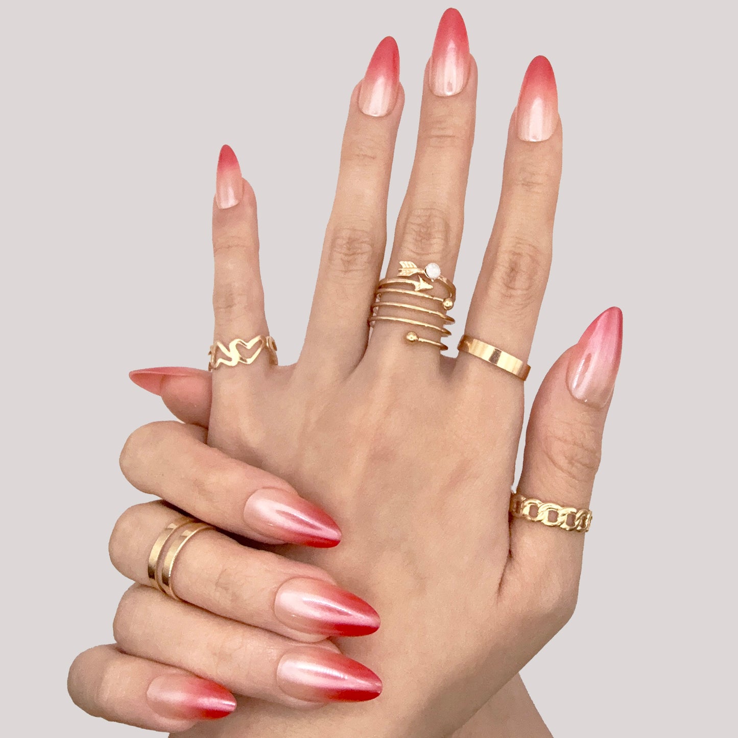 Crimson Kiss - Neon Nails