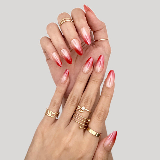 Crimson Kiss - Neon Nails
