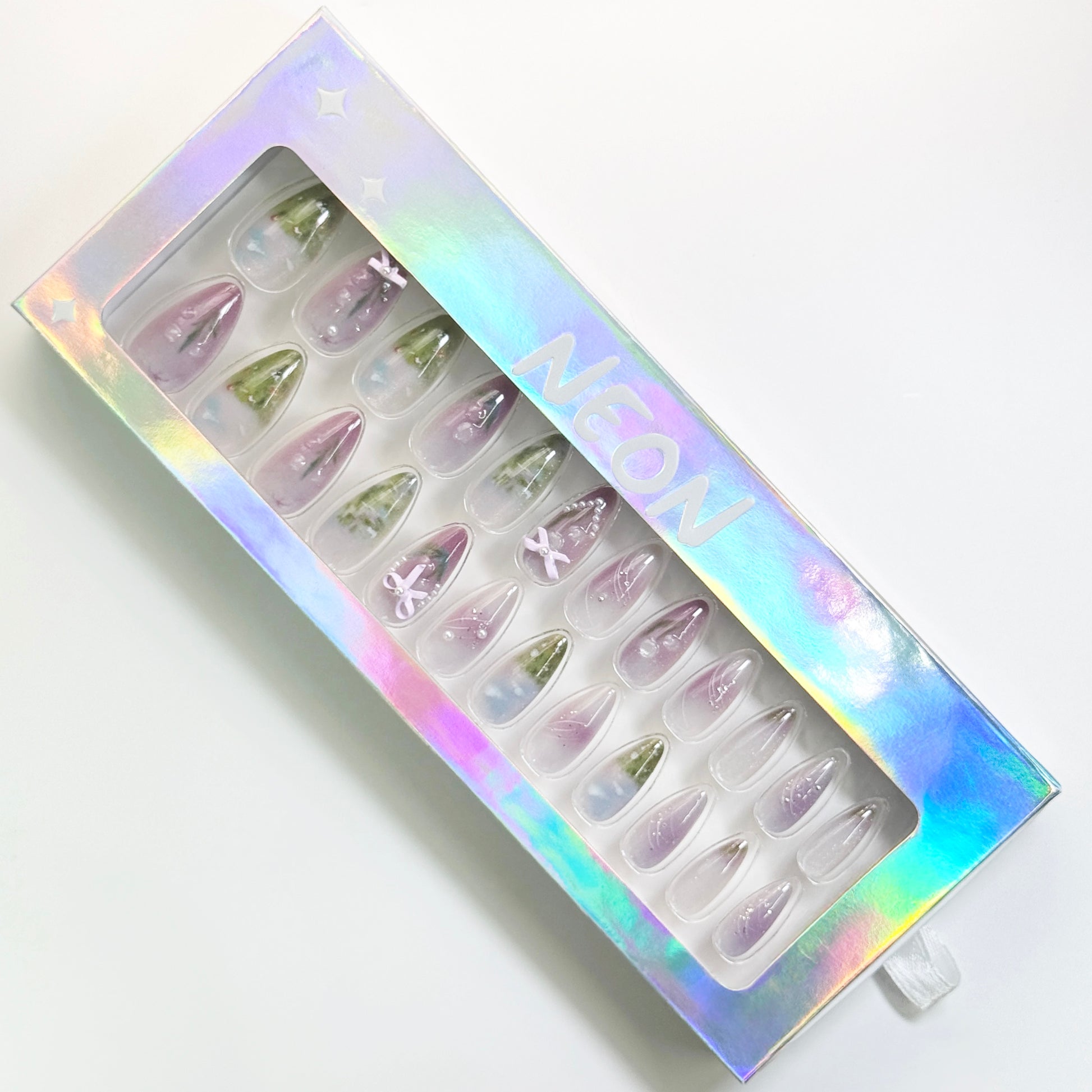 Enchanted Garden - Neon Nails