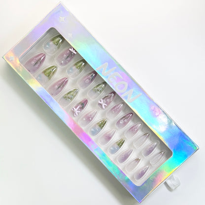 Enchanted Garden - Neon Nails