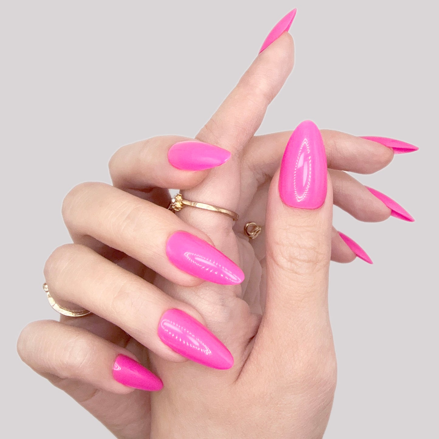 Fuchsia Pop - Neon Nails