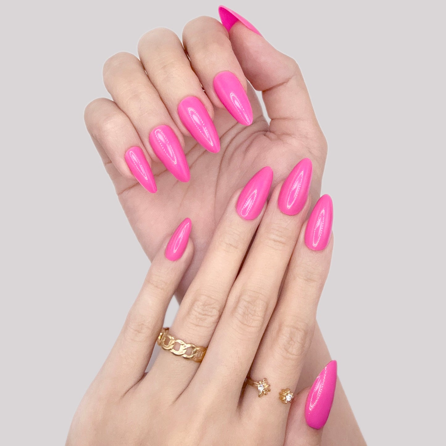 Fuchsia Pop - Neon Nails