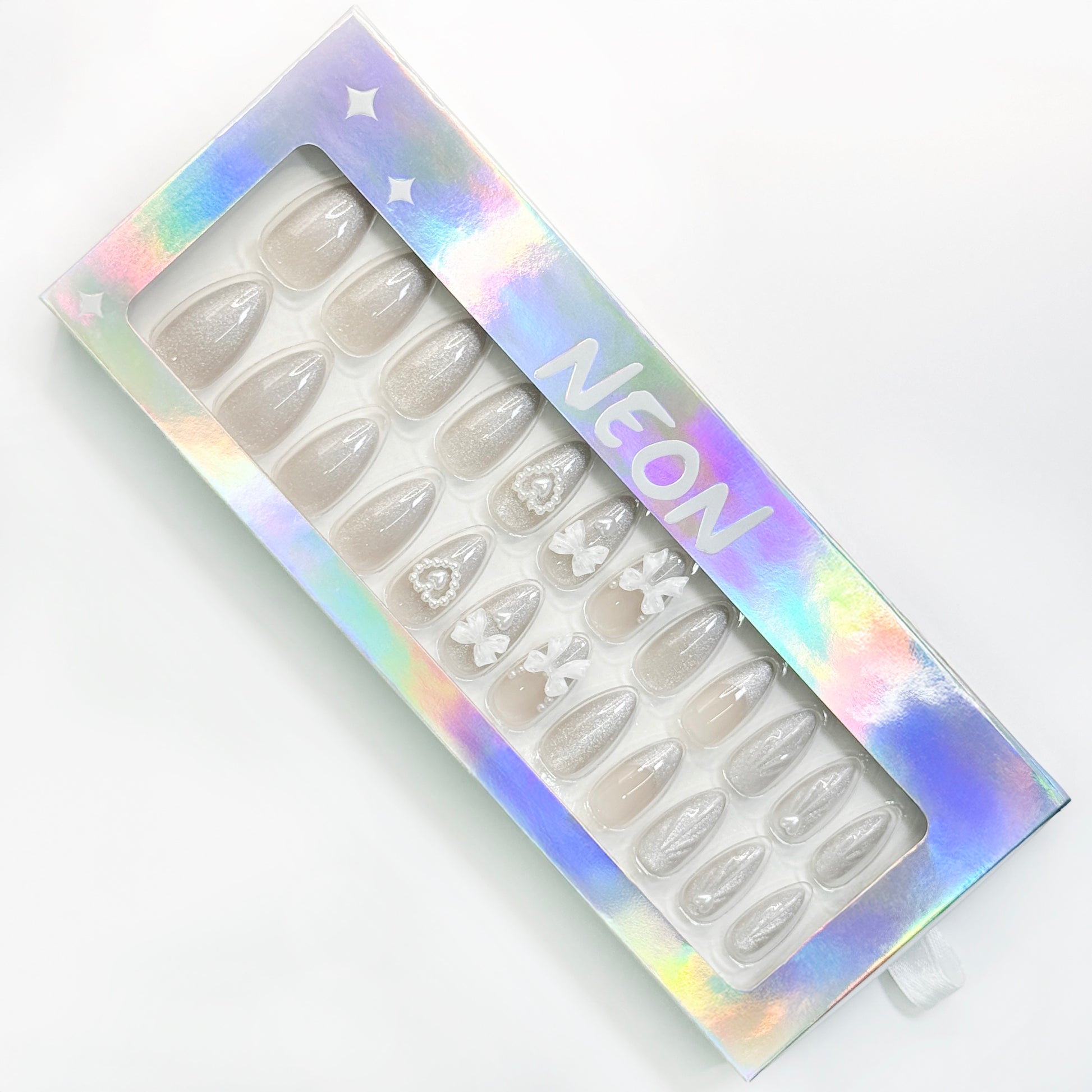 Pearl Enchantment - Neon Nails
