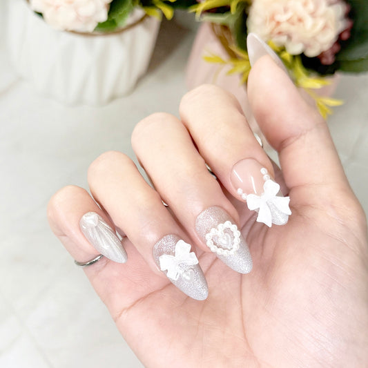 Pearl Enchantment - Neon Nails