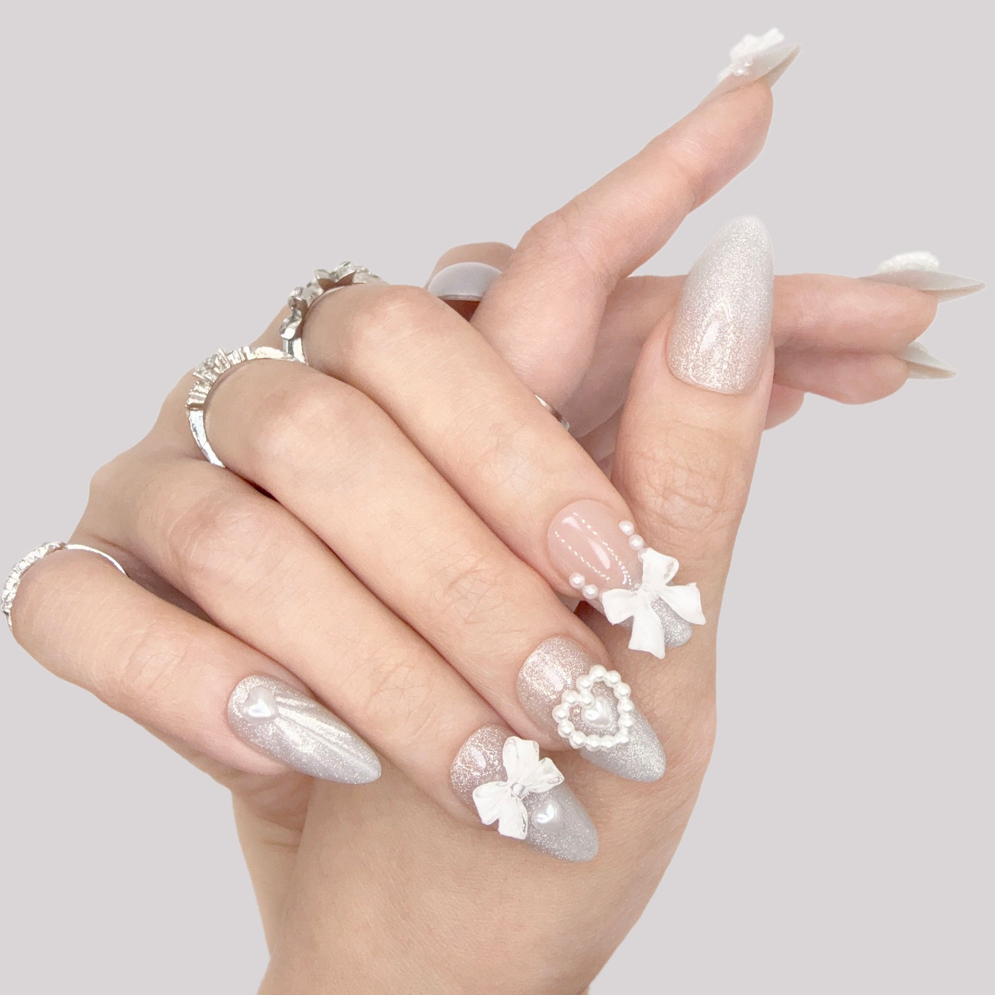 Pearl Enchantment - Neon Nails