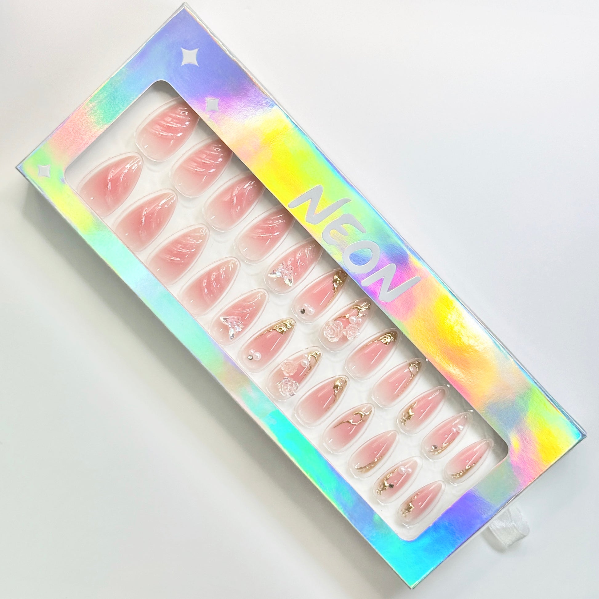 Petal Wings - Neon Nails