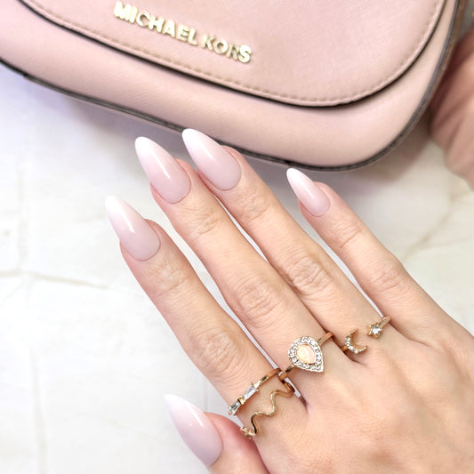 Pink Whisper - Neon Nails