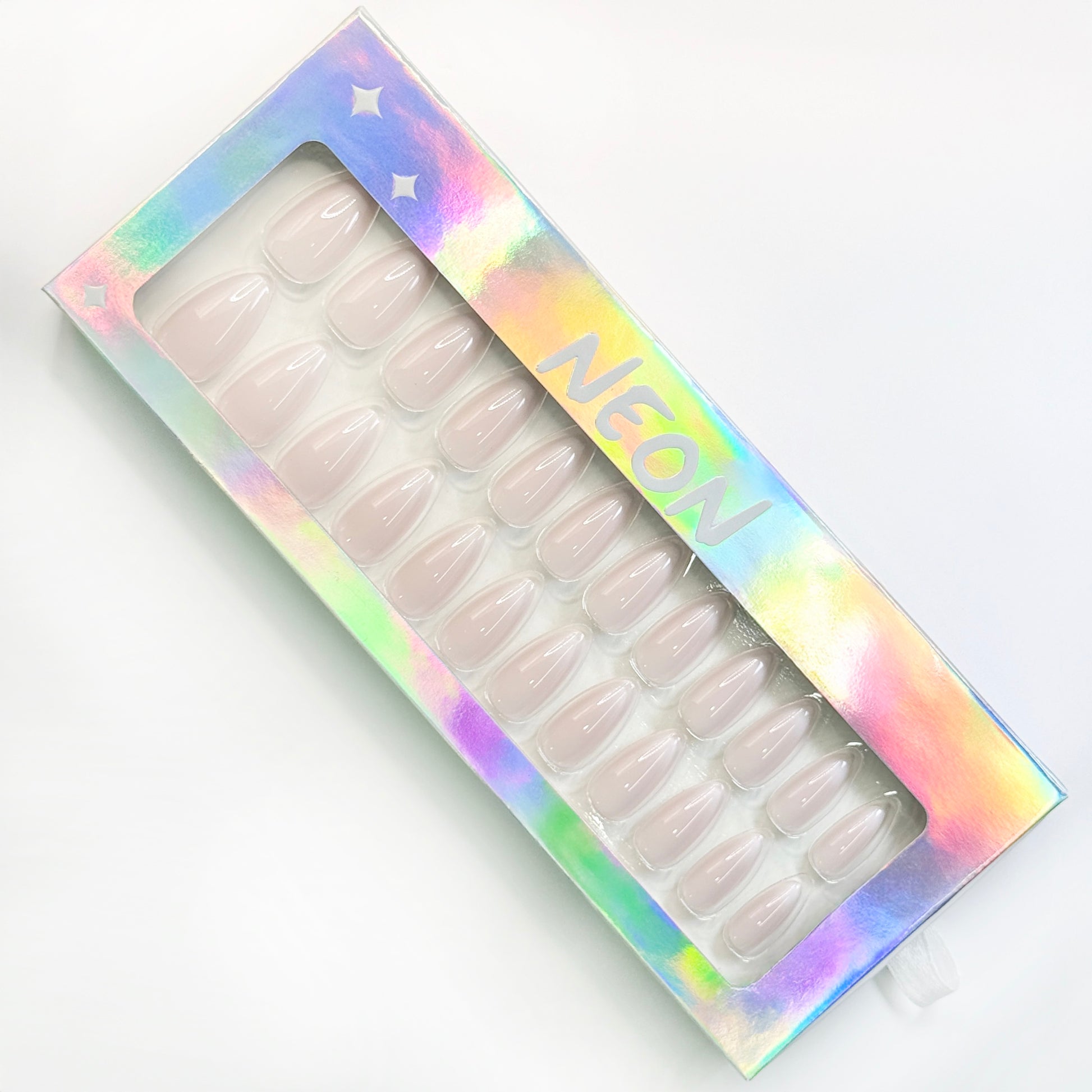 Pink Whisper - Neon Nails
