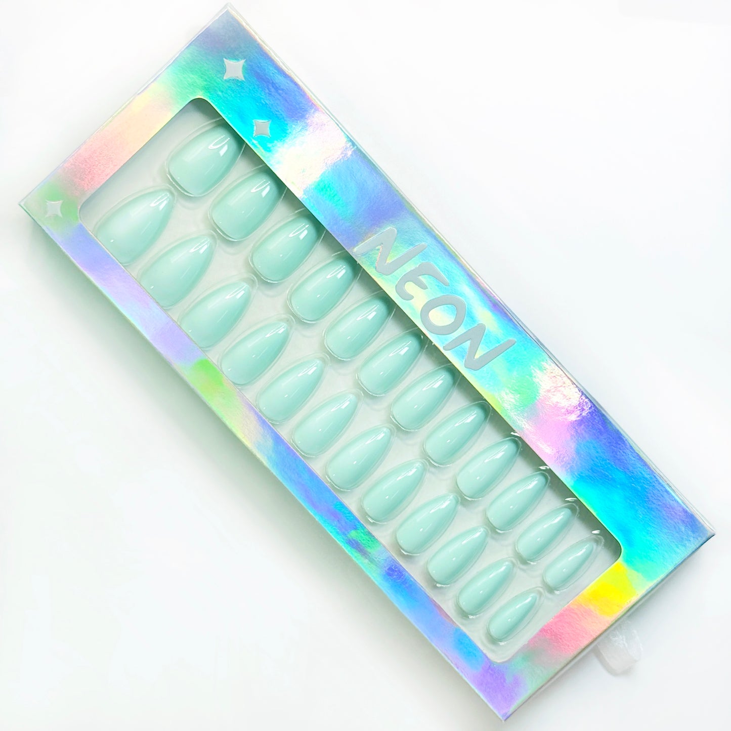 Sea-foam Bliss - Neon Nails