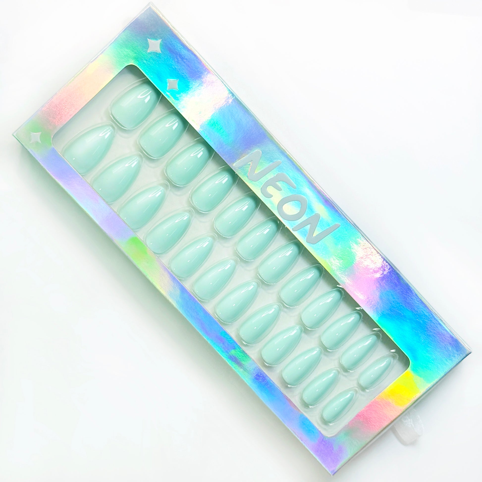 Sea-foam Bliss - Neon Nails