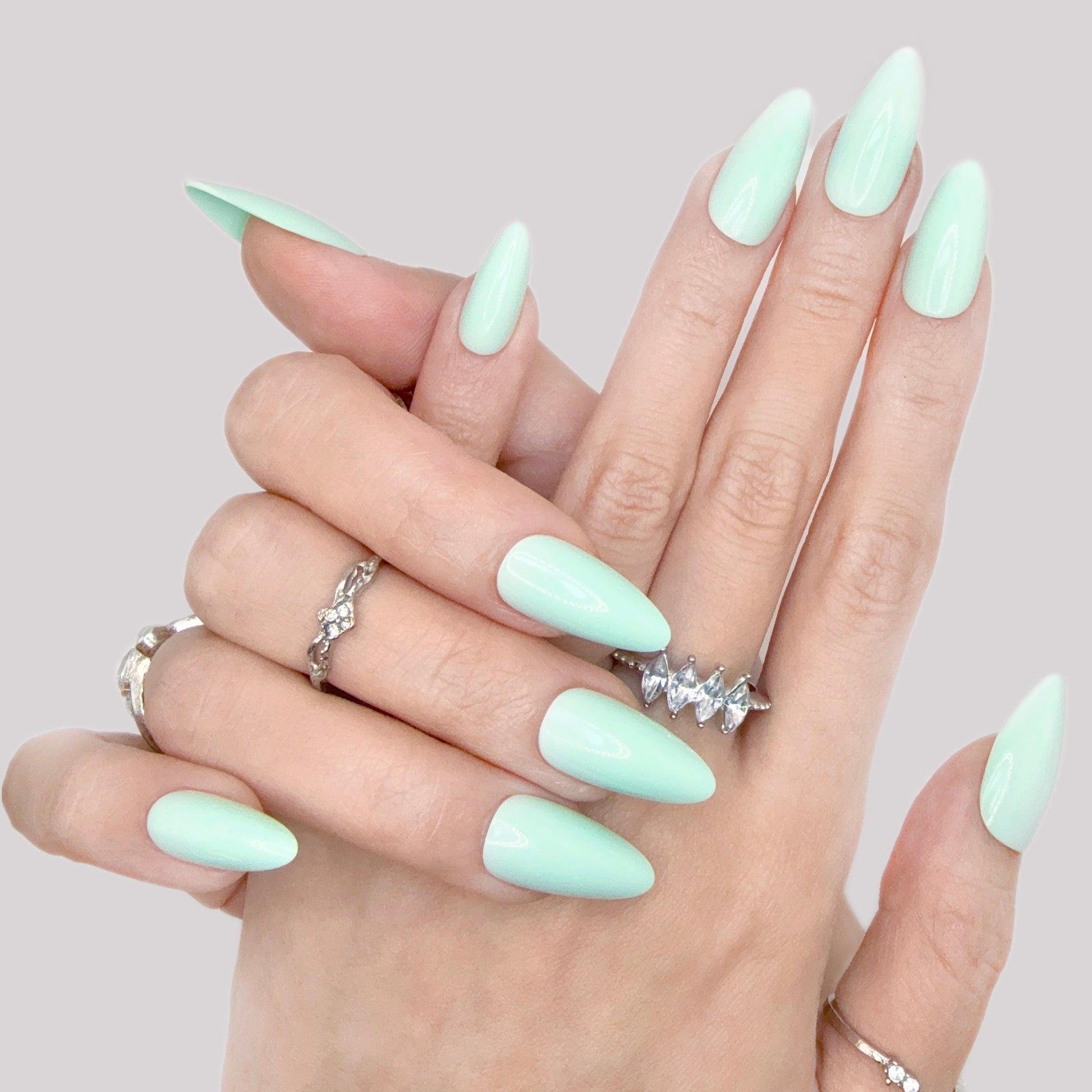 Sea-foam Bliss - Neon Nails