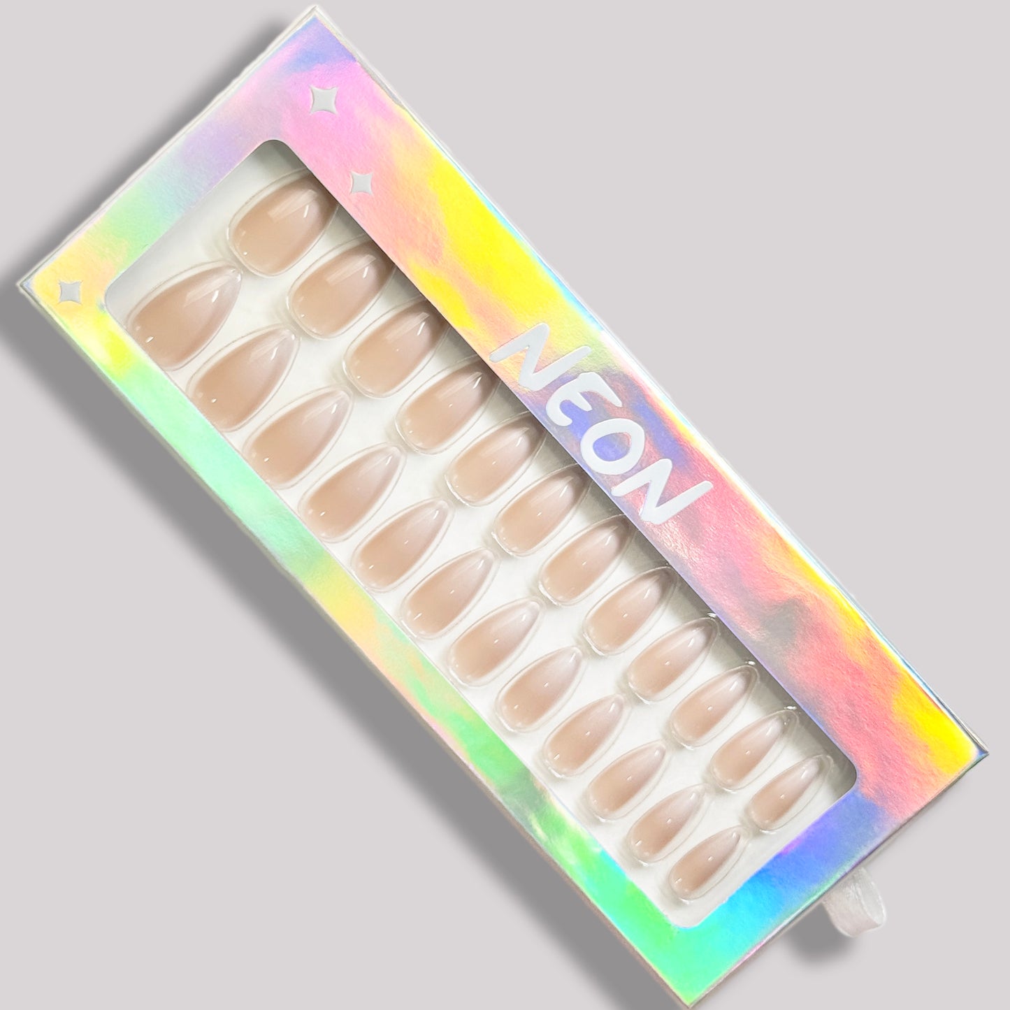 Sheer Nude - Neon Nails