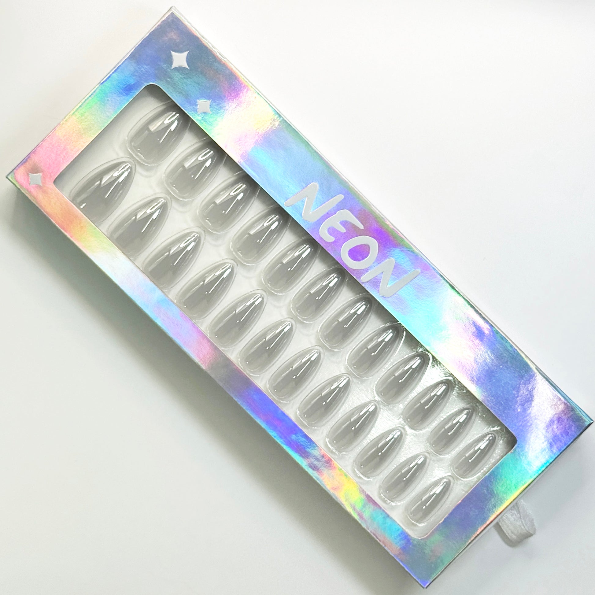 Silver Mirage - Neon Nails