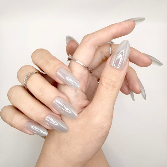 Silver Mirage - Neon Nails