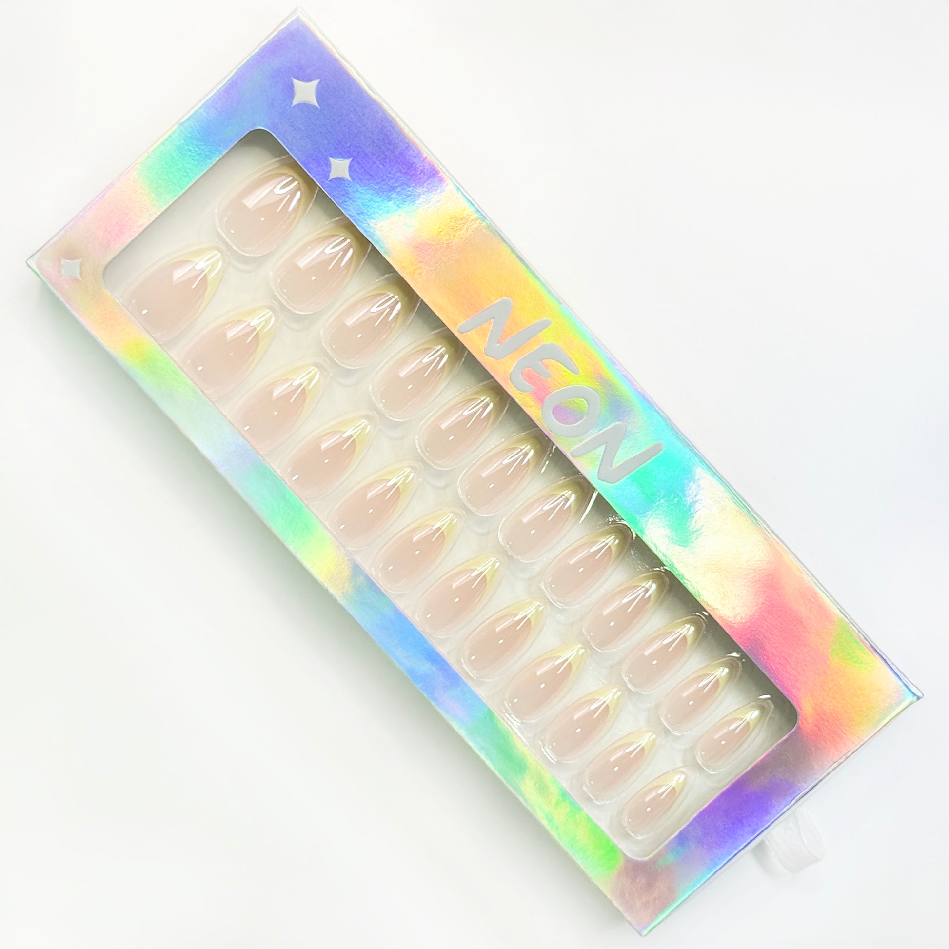 Sunlit Glow - Neon Nails