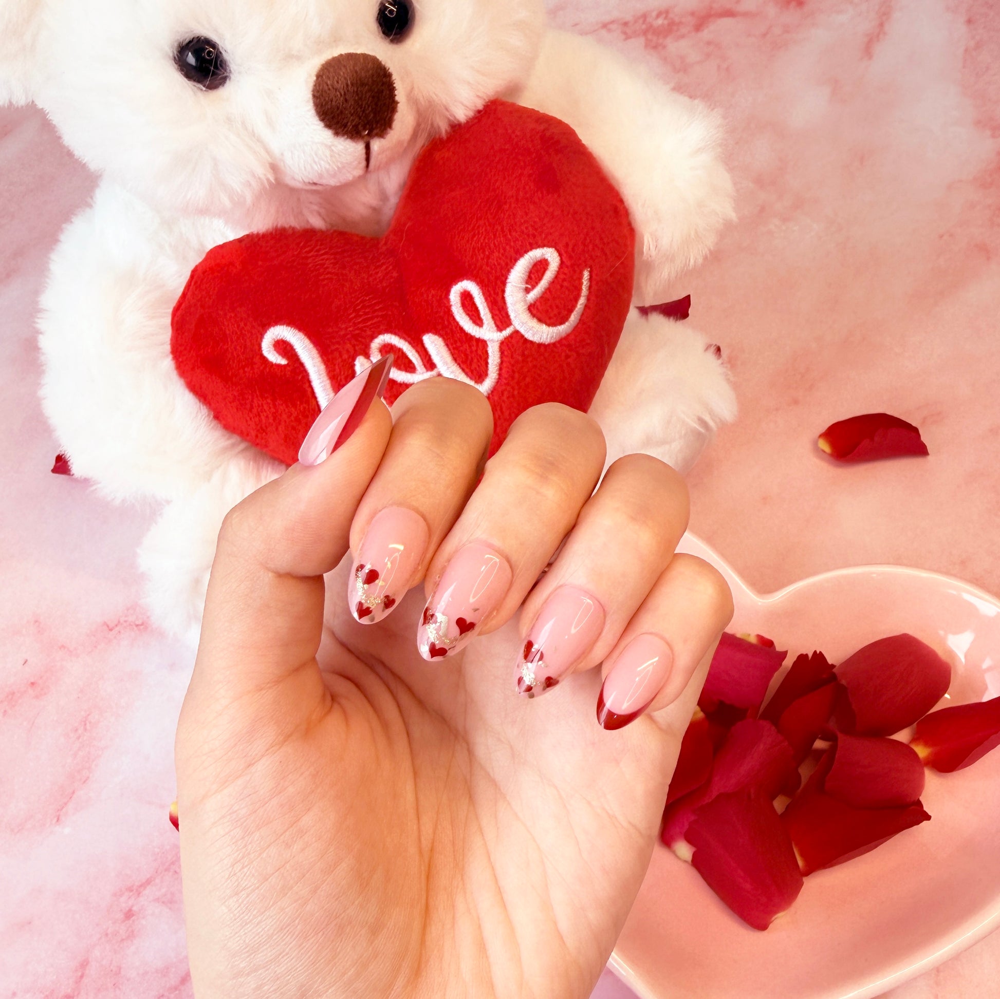 Rosé Luxe - Neon Nails