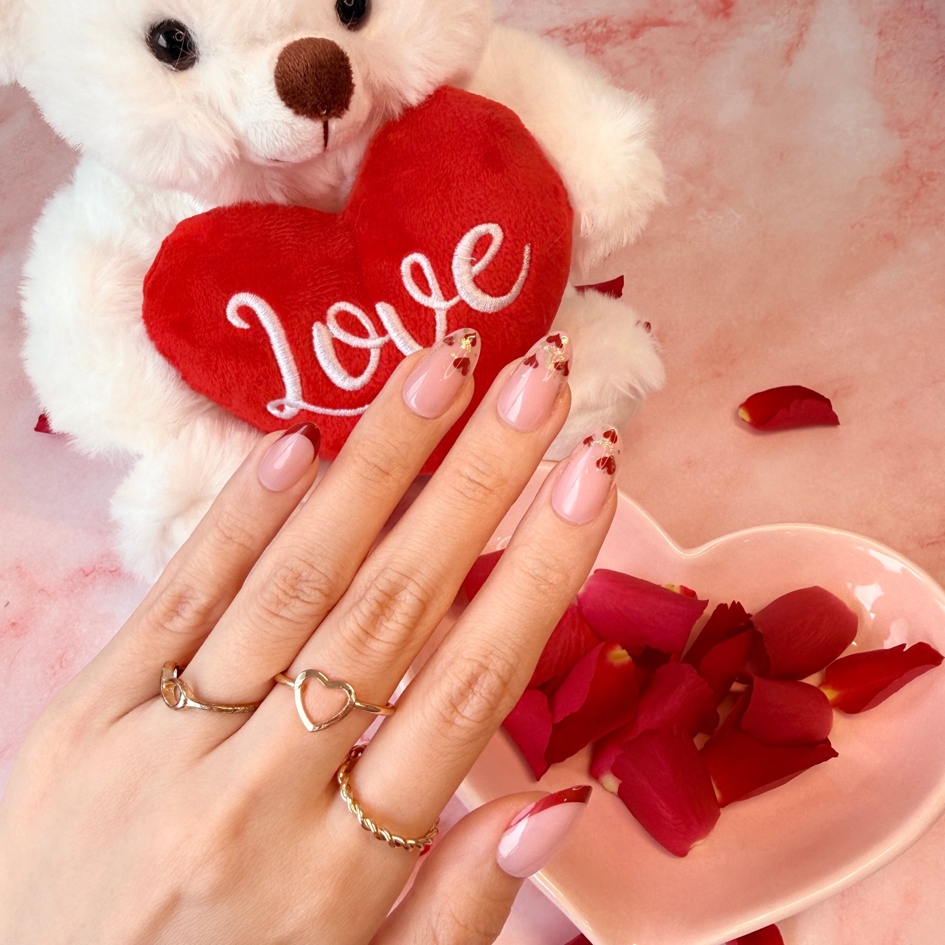 Rosé Luxe - Neon Nails