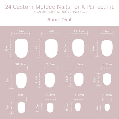 Sweetheart Bunny - Neon Nails