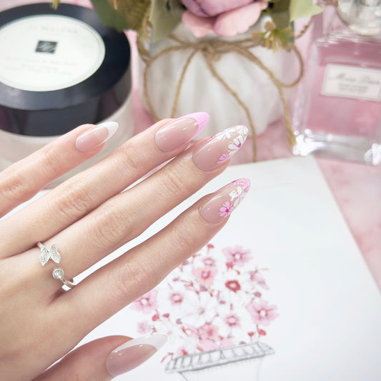 Blossom Kiss - Neon Nails