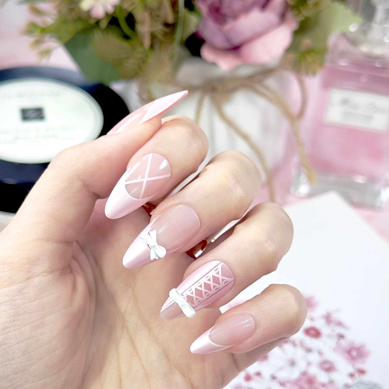 Ballerina Grace - Neon Nails