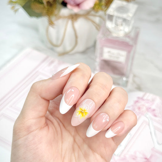 Daisy Delight - Neon Nails